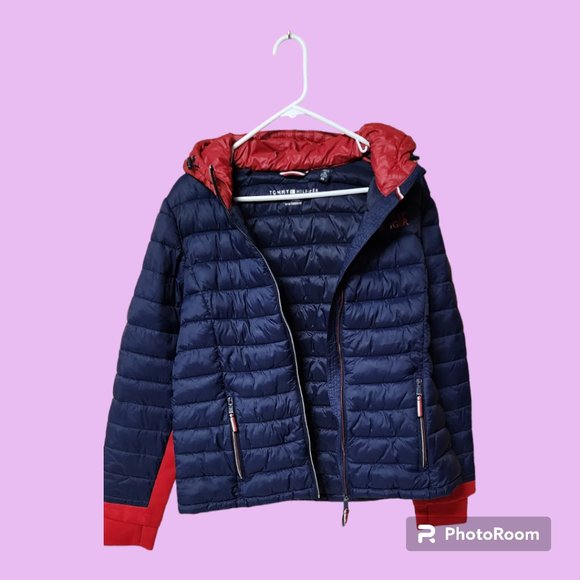 Ladies Tommy Hilfiger Puffer Jacket - Picture 3 of 4